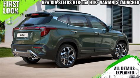 Kia Seltos Two New Variants Htk And Htk With Additional Features