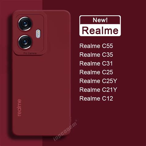 Full Soft Camera Protection Case Realme C55 C35 C31 C25 C12 C25Y C21Y