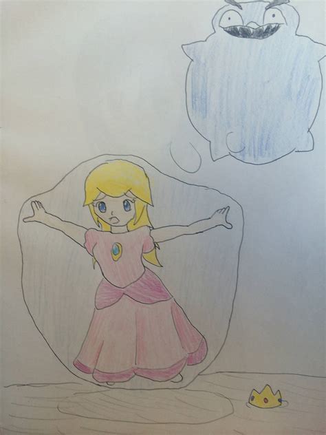 Princess Peach Trapped In A Bubble By Cardfightvanguard62 On Deviantart