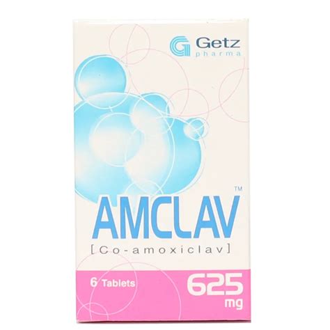 Amclav 625mg Tablets Uses Side Effects And Price In Pakistan