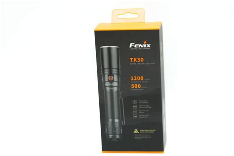 Fenix Tk Review Laser Flashlight With Meters Feet Beam