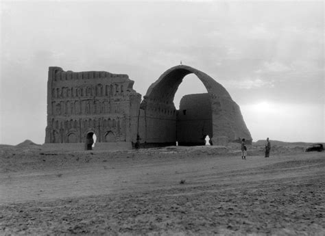 ANCIENT ART — The ancient ruins of Ctesiphon. Ctesiphon rose to...