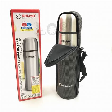 Jual Termos Air Panas Dingin 750 ML Shuma Stainless Steel Thermos