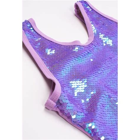 Flip Sequin One Piece Purple Shade Critters Swim Maisonette