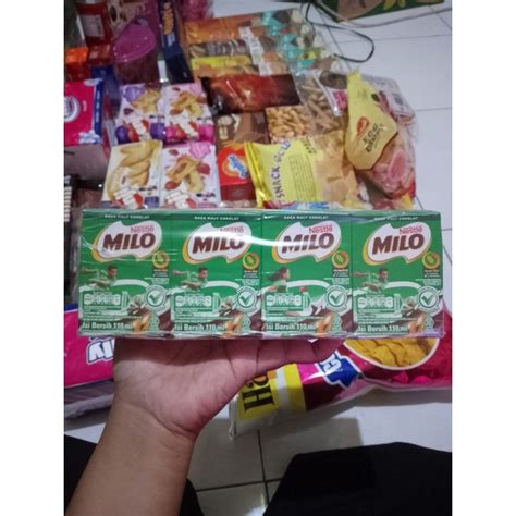 Jual Susu Milo Cair Susu Kotak Ml Active Rasa Malt Coklat Shopee