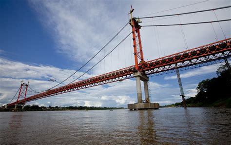 Suspension Bridge Puente Continental Peru Waagner Biro Bridge Systems