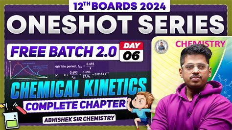 Class Th Chemical Kinetics One Shot Day Pyqs By Abhishek