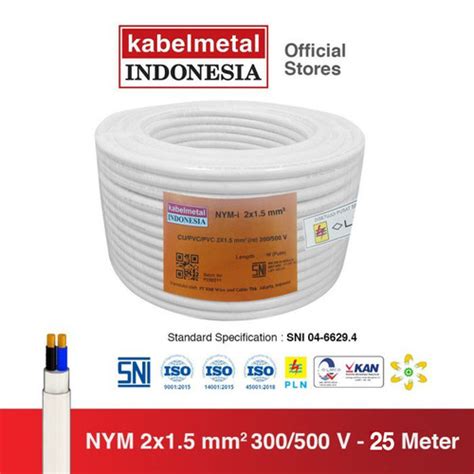 Promo Kabel Metal Kabel Nym X Mm Meter Kawat Tembaga Listrik