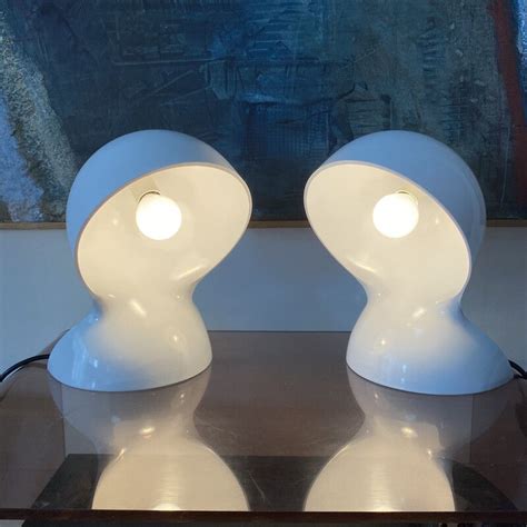 Pair Of Vintage Dalu Lamps By Vico Magistretti For Artemide Italy 1969