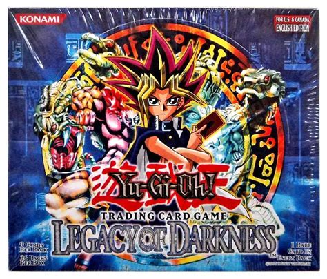 YuGiOh Trading Card Game Legacy of Darkness Booster Box 36 Packs Konami ...