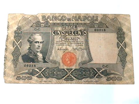 Banco Di Napoli Lire Numismatica Internazionale