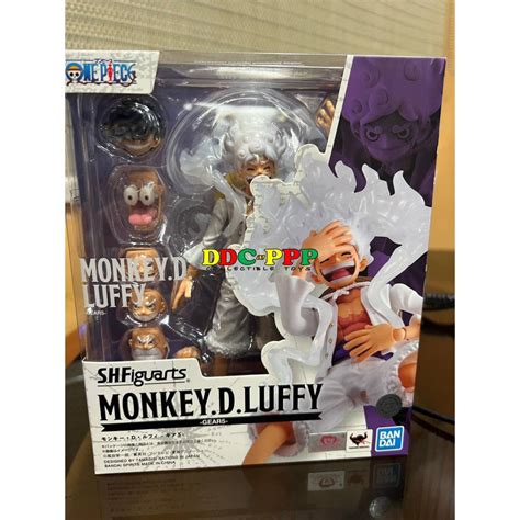 S H Figuarts Monkey D Luffy Gear One Piece Bandai Spirits Sealed