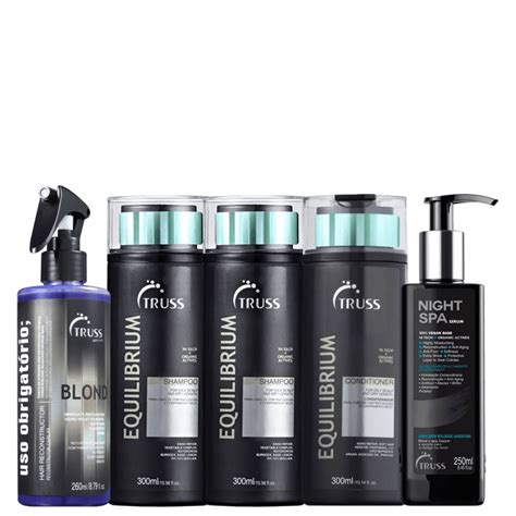 Kit Truss Equilibrium Uso Obrigatório Blond Night Spa Beleza na Web