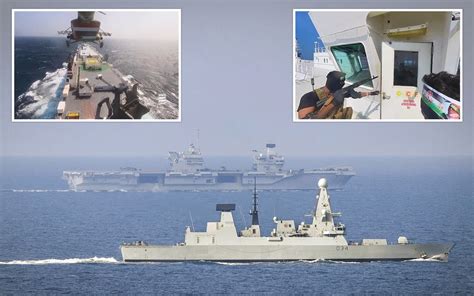 Royal Navy Destroyer Hms Diamond Joins Us Led Maritime Task Force To