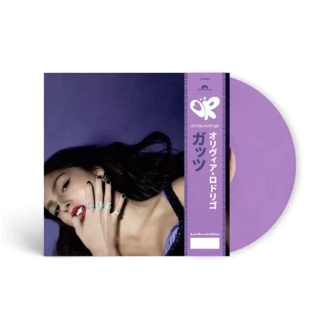 OLIVIA RODRIGO GUTS Limited Edition Vinyl LP Purple Colour Assai Obi