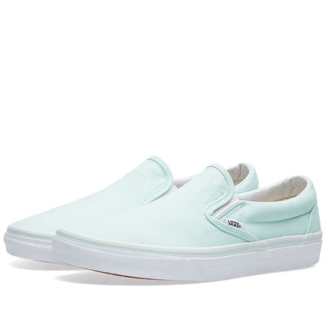 Vans Women's Classic Slip On Bay Mint | END. (AR)