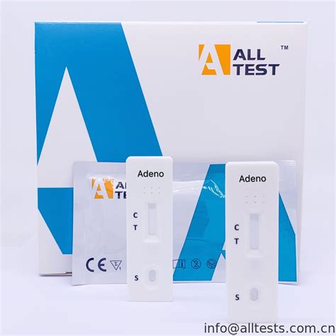 Alltest Adenovirus Pneumoniae Antigen Lateral Flow Immunochromatographic Assays Rapid Test