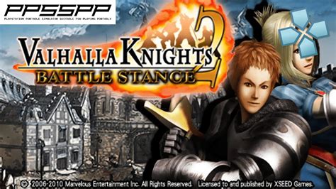 Valhalla Knights 2 Battle Stance PSP Gameplay PPSSPP 1080p 60fps