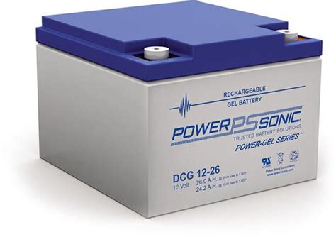 Power Sonic V Ah Gel Deep Cycle Battery