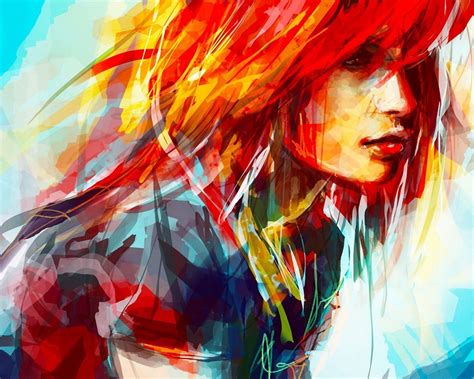 Painting Illustration Redhead Anime Red Hayley Williams Art