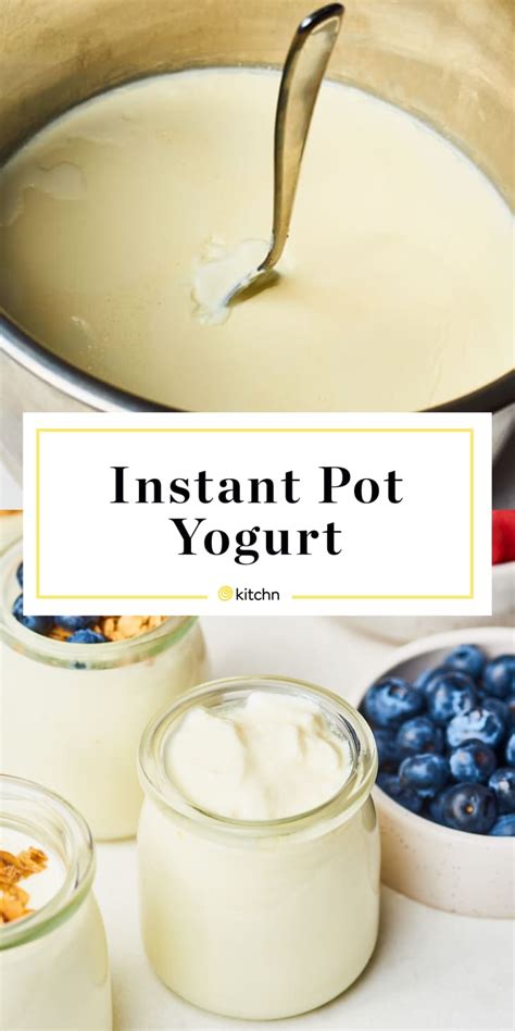 How To Make Yogurt In An Instant Pot Kitchn