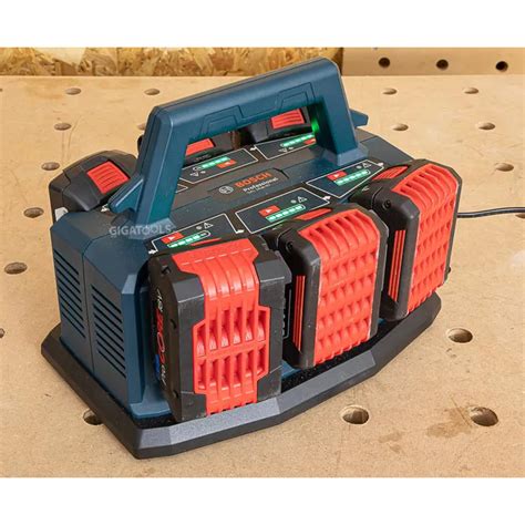 Bosch Gal 18v6 80 Professional 18v Multi Bay Charger Gigatools