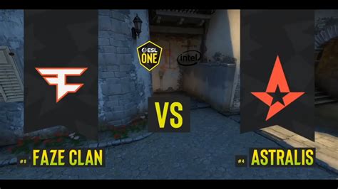 Cs Go Astralis Vs Faze Clan Esl One Road To Rio Upper Bracket