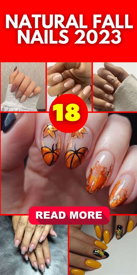 Natural Fall Nails 18 Ideas 2023 Embrace The Beauty Of Autumn On Your