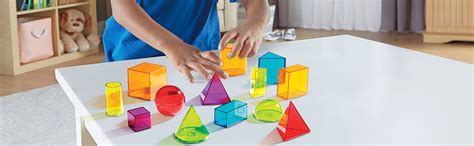 Learning Resources View Thru Geometric Solids Geometry