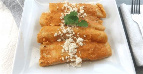 Mexican Entomatadas Recipe Cocinando Rico