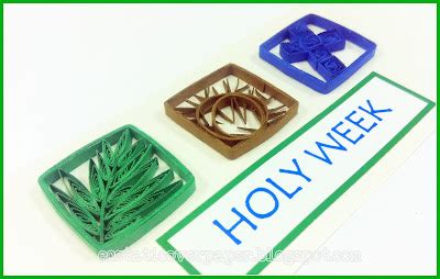 ecstatic over paper: Holy Week Symbols