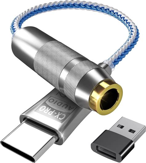 USB C to 3.5mm Audio Adapter [♪Hi-Res Lossless Music♪] CX Pro USB C ...