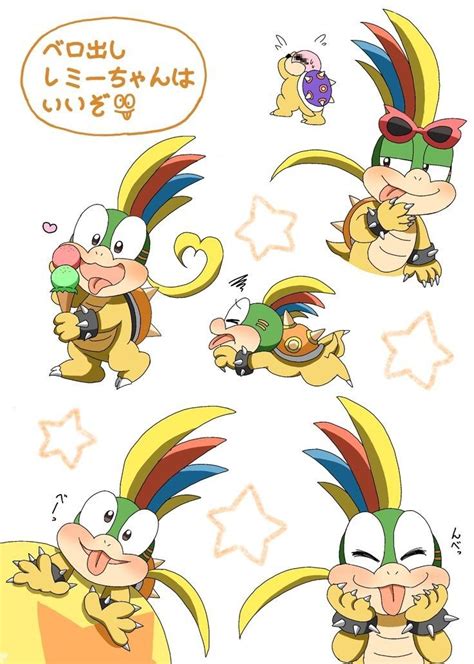 Pin Em Larry And Lemmy Koopa