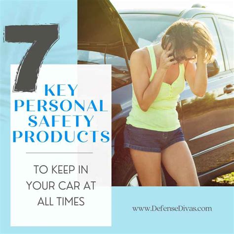 Seven Key Personal Safety Products to Always Keep in Your Car – Defense ...