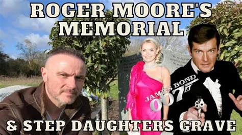 Roger Moore S Memorial Christina Knudsen S Grave Famous Graves