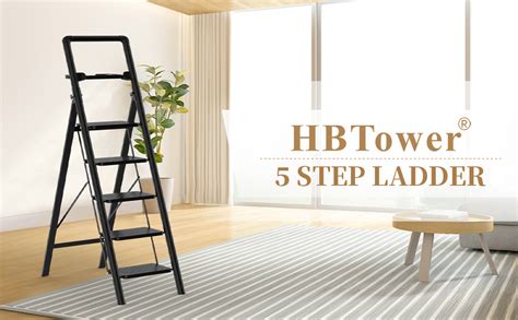 Hbtower Step Ladder Step Ladder Folding Step Stool With Tool