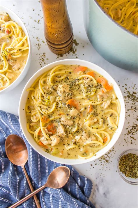 Chicken Alfredo Soup Recipe Girl®