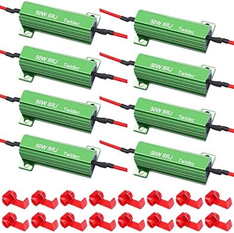 Amazon Twidec Pcs W Ohm Led Load Resistors For Fix Led Hyper