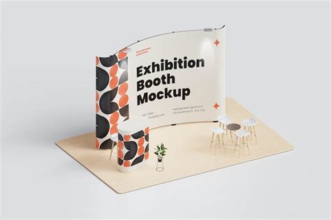 Exhibition Booth Mockup - Design Template Place