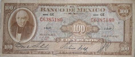 Los Billetes Mexicanos Antiguos Son Muy Valiosos Para Los Coleccionistas