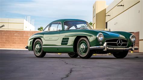 The 1955 Mercedes Benz 300SL Gullwing A Classic Masterpiece On The