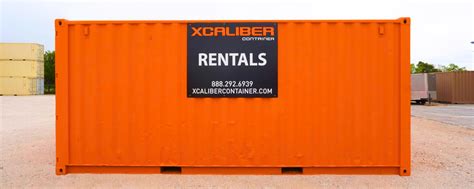 Convenient and Secure Shipping Container Rentals for Temporary Storage – XCaliber Container