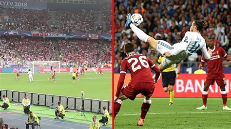 Real Madrid Vs Liverpool And Gareth Bale Bicycle Kick Goal Champions