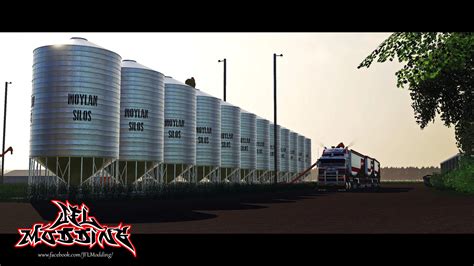 Moylan Silos v1.0 FS19 | Landwirtschafts Simulator 25 Mods / LS25 Mods