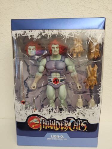 Super7 Ultimate Thundercats Lion O Hook Mountain Ice Sdcc 2022