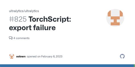 Torchscript Export Failure Issue Ultralytics Ultralytics Github