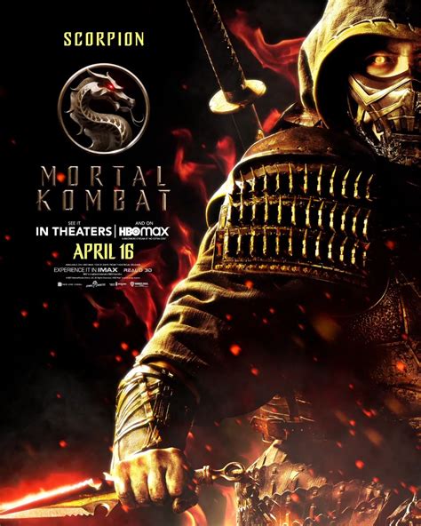 Mortal Kombat Movie 2021 Scorpion Wallpapers - Wallpaper Cave