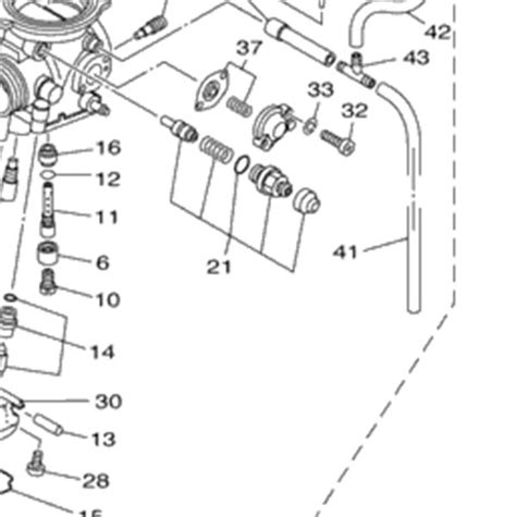 Yamaha Big Bear 400 Carburetor Hose Diagram