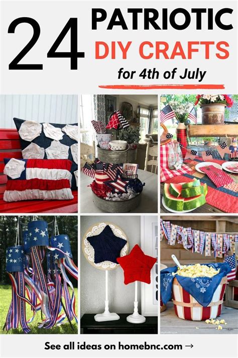 24 Gorgeous DIY Rustic 4th Of July Decorations For A Modern American