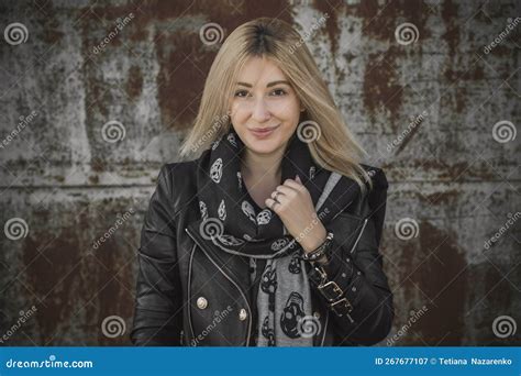 Grunge 90x Fashionable Collection Women S Outfit Stock Image Image